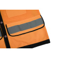 Custom Fit Hi-Vis Mesh Back Safety Surveyor Weste